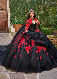 Rachel Allan Style RQ1144 - BLACK RED