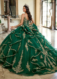 Rachel Allan Style RQ1137 - EMERALD GOLD