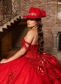 Rachel Allan Style RQ1187 - DEEP RED