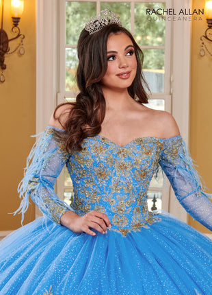 Rachel Allan Style RQ2167 - AZURE GOLD