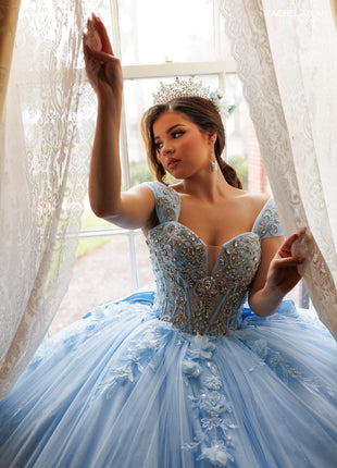 Rachel Allan Style RQ3180 - POWDER BLUE SILVER