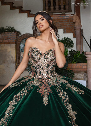 Rachel Allan Style RQ3160 - EMERALD GOLD