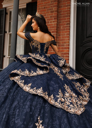 Rachel Allan Style RQ1191 - DEEP NAVY ROSE GOLD
