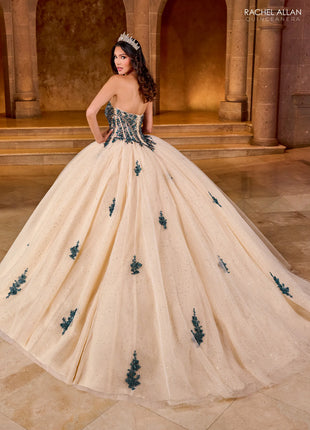 Rachel Allan Style RQ1152 - CHAMPAGNE PEACOCK
