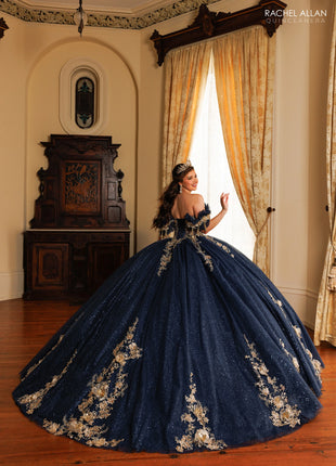 Rachel Allan Style RQ3181 - NAVY GOLD