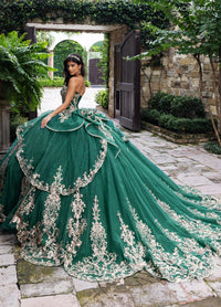 Rachel Allan Style RQ6015 - EMERALD GOLD