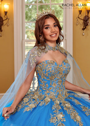 Rachel Allan Style RQ1111 - AZURE GOLD