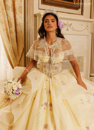 Rachel Allan Style RQ3185 - YELLOW MULTI