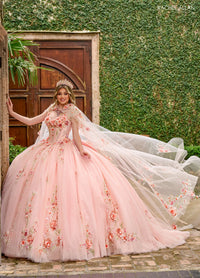 Rachel Allan Style RQ3132 - BLUSH MULTI
