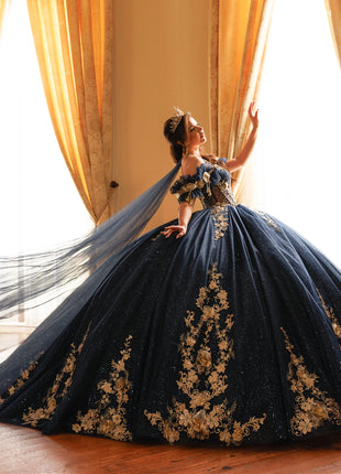 Rachel Allan Style RQ3181 - NAVY GOLD