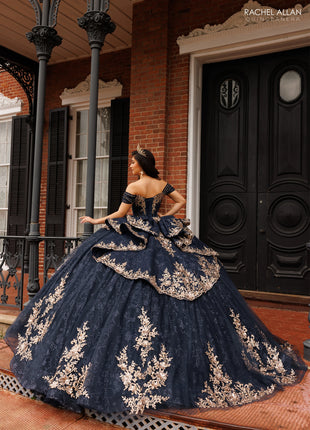 Rachel Allan Style RQ1191 - DEEP NAVY ROSE GOLD