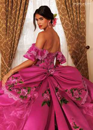 Rachel Allan Style RQ5021 - FUCHSIA MULTI