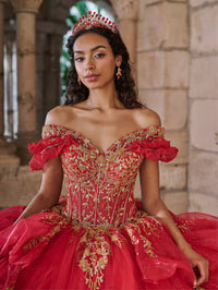 House of Wu Style 80055 - Magenta/Gold