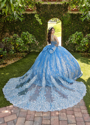 House of Wu Style 56533 - Blue/Silver