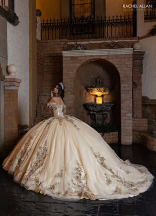 Rachel Allan Style RQ2228 - CHAMPAGNE GOLD