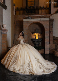 Rachel Allan Style RQ2228 - CHAMPAGNE GOLD