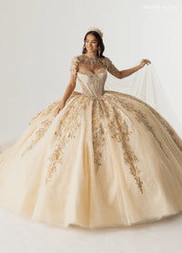 Rachel Allan Style RQ3172 - CHAMPAGNE GOLD