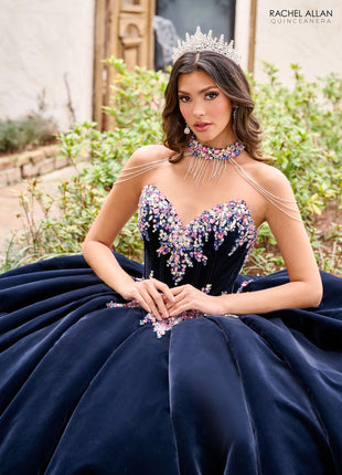 Rachel Allan Style RQ2198 - NAVY MULTI