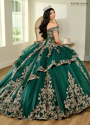 Rachel Allan Style RQ3129 - EMERALD GOLD