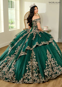 Rachel Allan Style RQ3129 - EMERALD GOLD