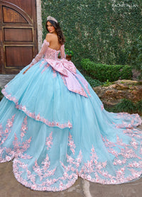 Rachel Allan Style RQ2196 - PINK LIGHT BLUE