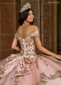 Rachel Allan Style RQ3129 - BLUSH GOLD