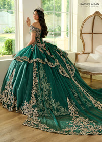 Rachel Allan Style RQ3129 - EMERALD GOLD