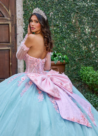 Rachel Allan Style RQ2196 - PINK LIGHT BLUE