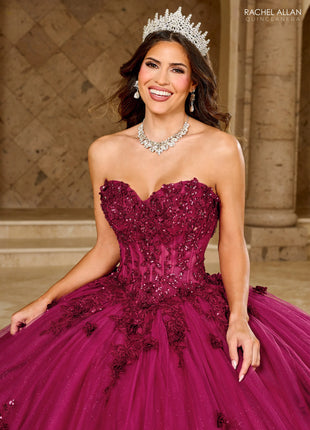 Rachel Allan Style RQ1163 - BURGUNDY
