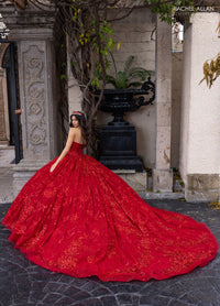 Rachel Allan Style RQ1172 - DEEP RED