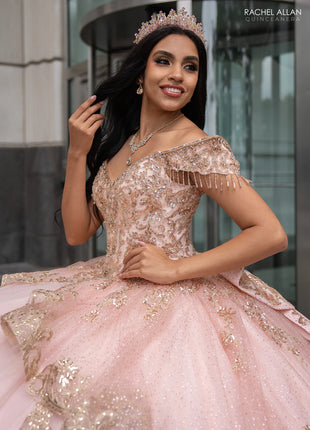 Rachel Allan Style RQ3129 - BLUSH GOLD