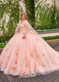 Rachel Allan Style RQ3132 - BLUSH MULTI