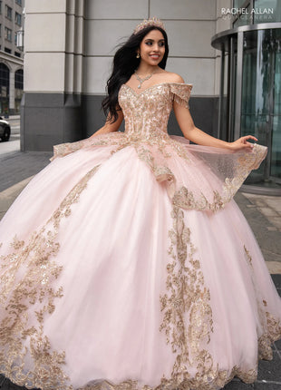 Rachel Allan Style RQ3129 - BLUSH GOLD