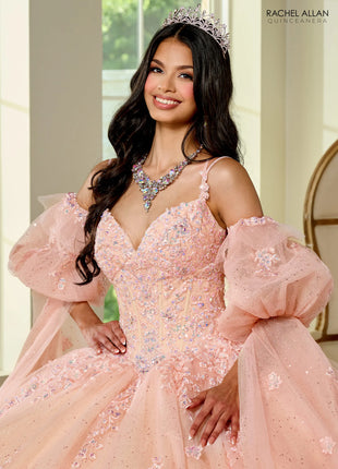 Rachel Allan Style RQ1133 - BLUSH CHAMPAGNE