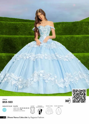 Ragazza Style D53-553 - Celeste