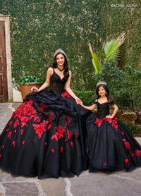 Rachel Allan Style RQ1144 - BLACK RED