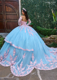 Rachel Allan Style RQ2196 - PINK LIGHT BLUE
