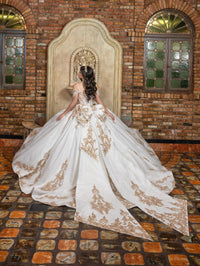 House of Wu Style 80041 - White/Gold