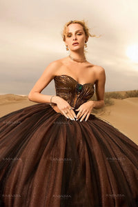 Ragazza Style EV82-682 - Negro/Bronce