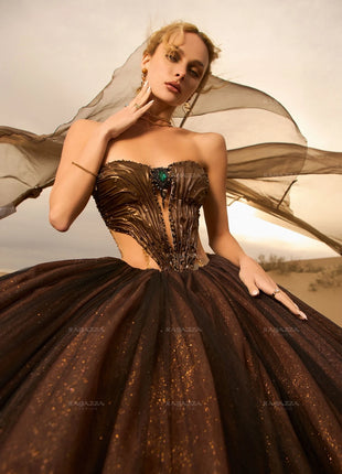 Ragazza Style EV82-682 - Negro/Bronce