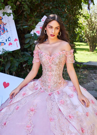 Ragazza Style D50-550 - Oro/Rosa Cuarzo
