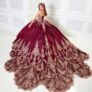 PR22141  Princesa Dress By Ariana Vara