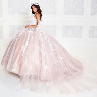 PR22143  Princesa Dress By Ariana Vara