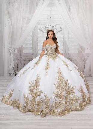 House of Wu Style 26022 - White/Gold