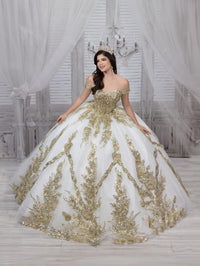 House of Wu Style 26063 - White/Gold