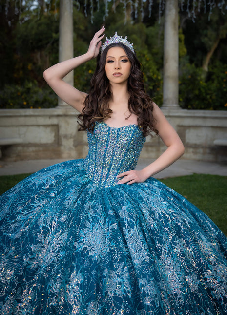 House of Wu Style 26084 - Teal/AB