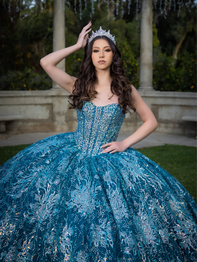 House of Wu Style 26084 - Teal/AB