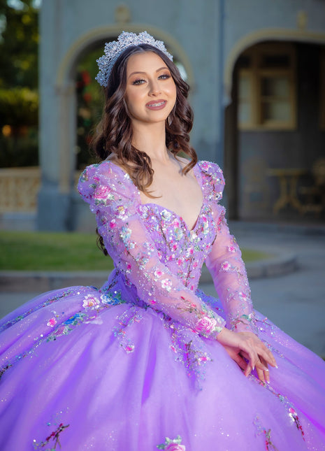 House of Wu Style 26093 - Lilac Multi