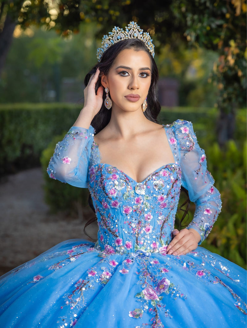 House of Wu Style 26093 - Periwinkle Multi