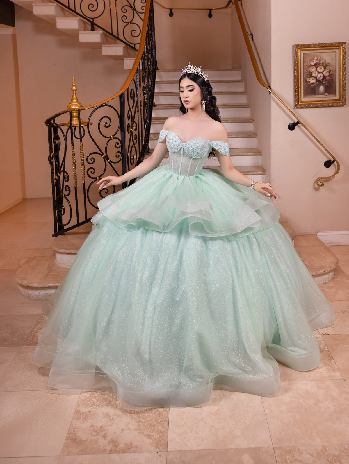 House of Wu Style 26103 - Aquamarine